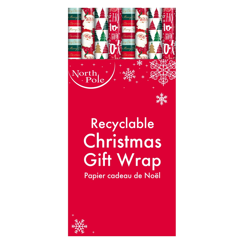 GIFTWRAP XMAS 4M CONTP CDU (X-32622-GWC)